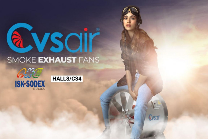 Cvsair, Türkiye'nin Önde Gelen Havalandırma Sistemleri Üreticisi Olarak Fuarda Yer Alacak