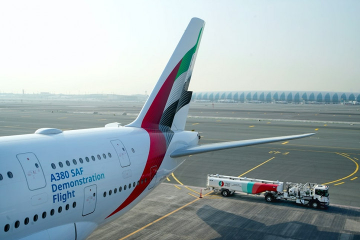 Emirates %100 Sürdürülebilir Havacılık Yakıtı